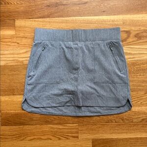 Kyodan Gray High-Low Mini Skirt Casual